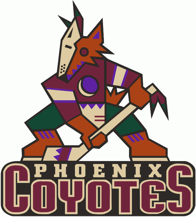 Phoenix Coyotes 1999-2003 Wordmark Logo iron on transfers for clothing